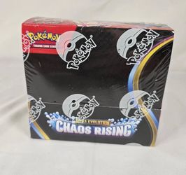 Pokemon Chaos Rising Booster box