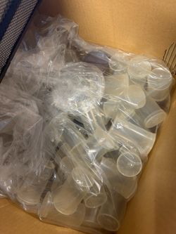 Lot of Child Resistant Pop Top Plastic Vials – 30 Dram