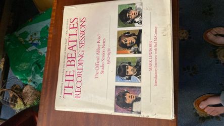 The Beatles Abby road studio notes book