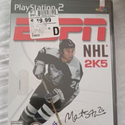 ESPN NHL 2k5 PlayStation 2 New Sealed 