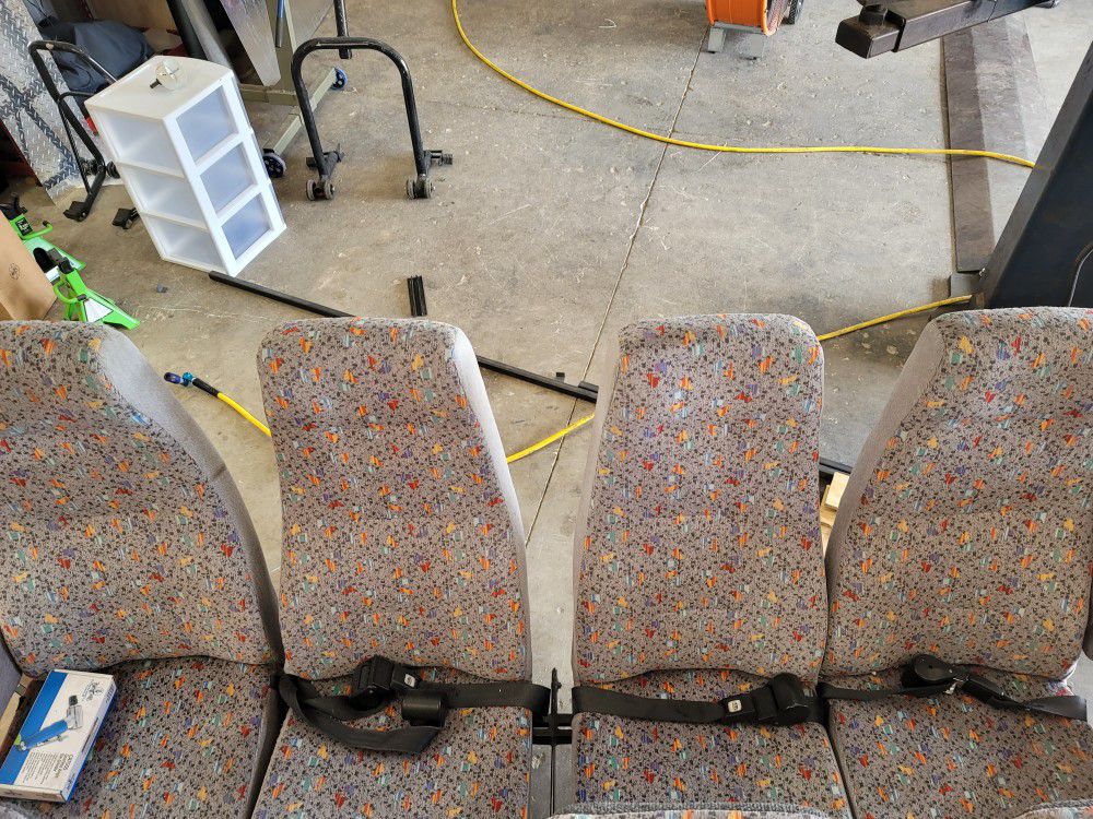 Ford F450 Shuttle Bus Seats  Make Offer