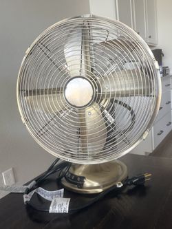 Vintage Inspired Fan - In Great Working Condition
