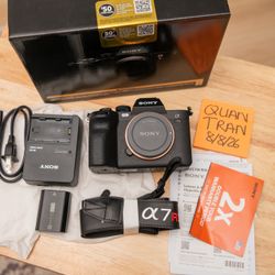 Sony a7rv camera