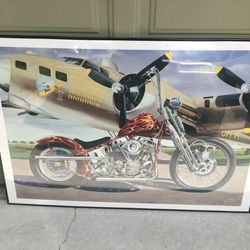 Harley-Davidson Chopper Artwork