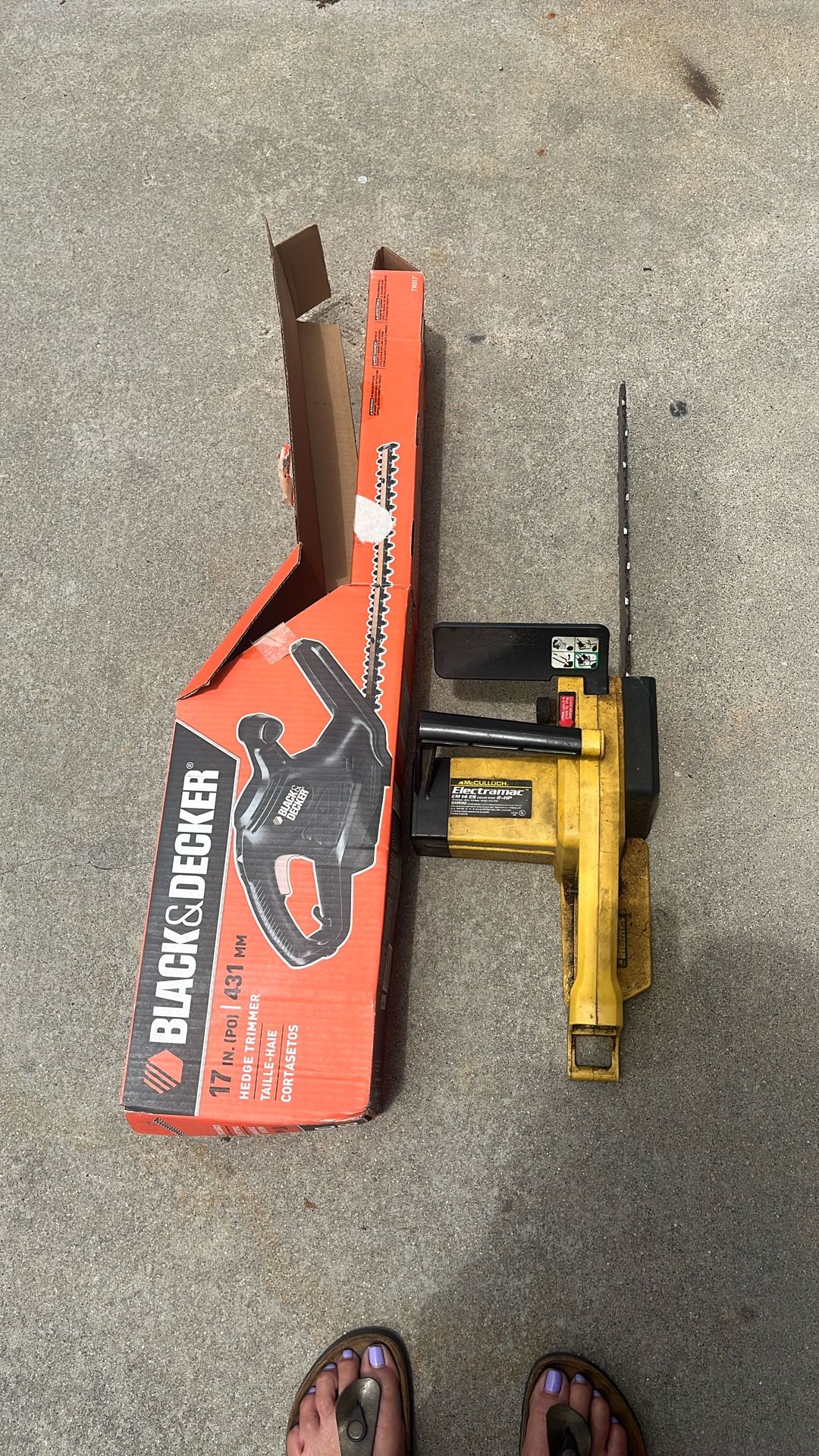 Landscaping, chainsaw/ , hedge trimmer
