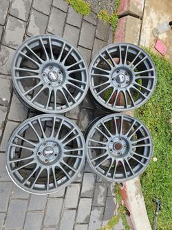 2013 Subaru WRX STI OEM BBS Wheels (18x8.5 +55, 5x114.3)