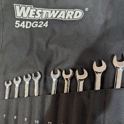 New Westward 54DG24 Wrench Set 