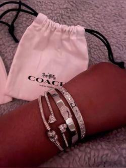 4 New Real Coach Bracelet 