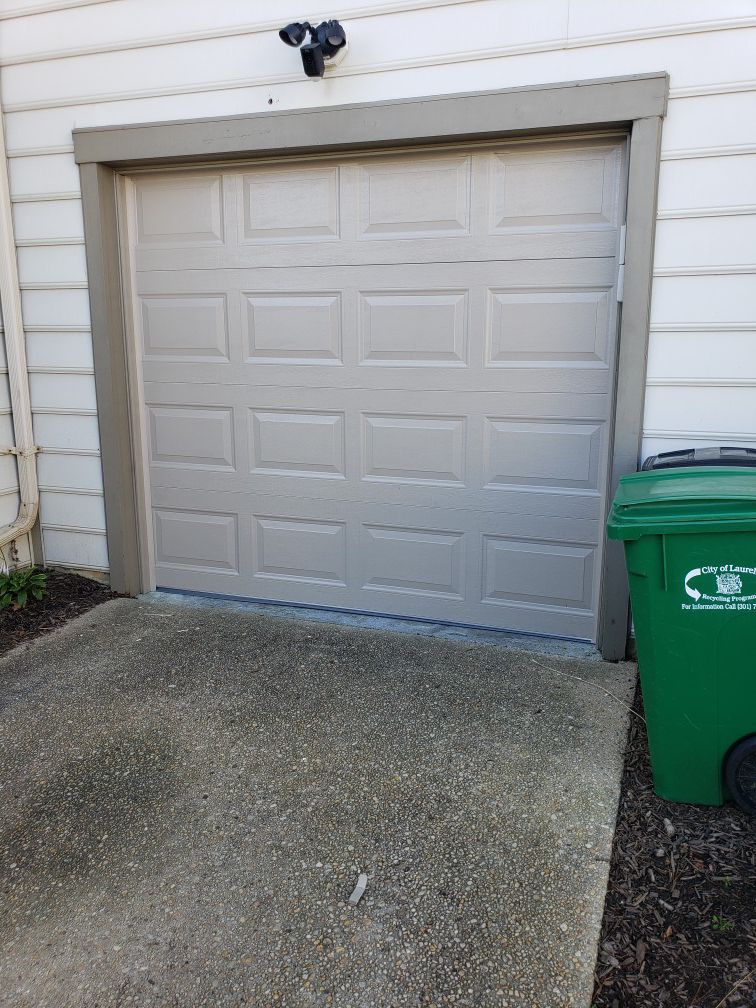 Garage door opener and doors