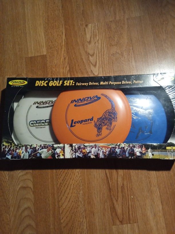 Innova Disc Golf Set Fairway Driver, Multi Purpose, & Putter Brand New