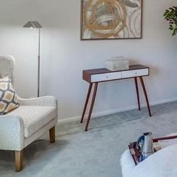 Small Midcentury Modern Desk / Side Table