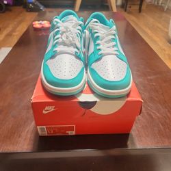Nike Dunk Clear Jade Size 12