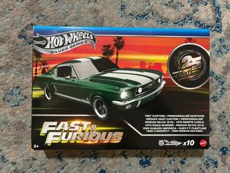 Hotwheels silver series fasr and furious 10 pack