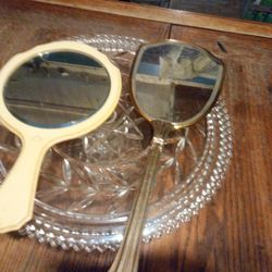 Vintage Hand Mirror 