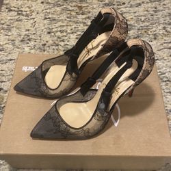 Christian Louboutin Hot Jeanbi 100 Chantilly/Nappa/patent
