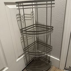 Corner shelf caddy 