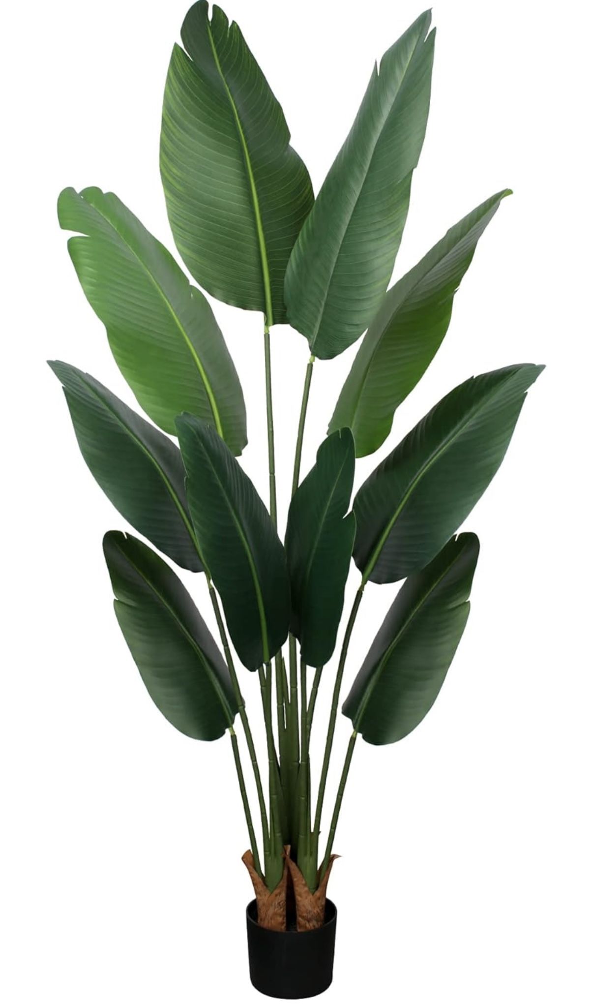 Set Of 2 5 Ft Faux Birds Of Paradise Plants