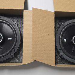 Used pair of Kicker DSC680 6x8" coaxial speakers