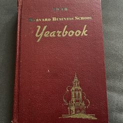 Vintage 1948 Harvard Business School yearbook