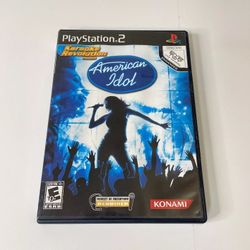 Karaoke Revolution Presents: American Idol (PlayStation 2 PS2 CIB, Complete Mint