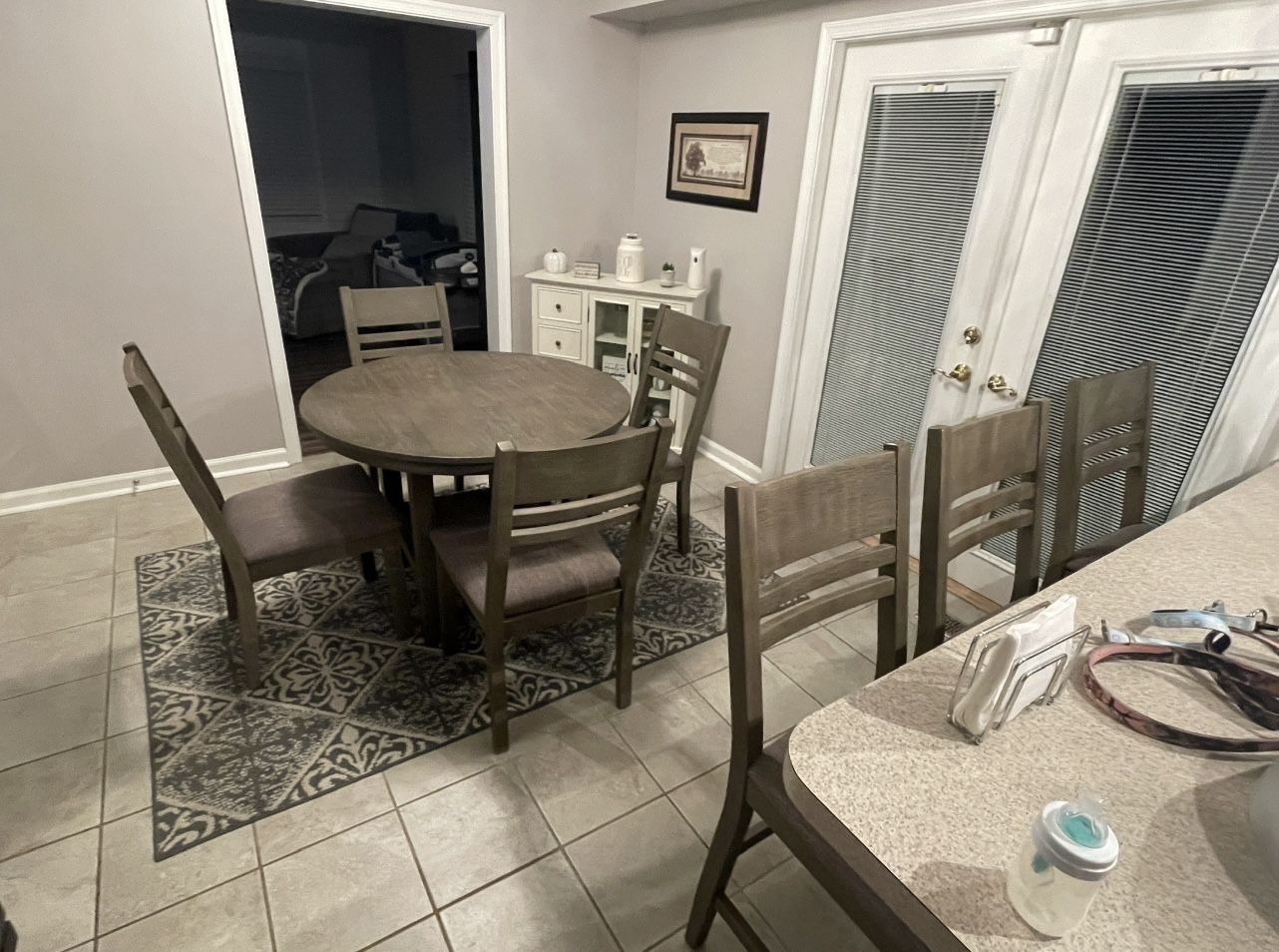 Brand New Dining Table With Chairs And Stools