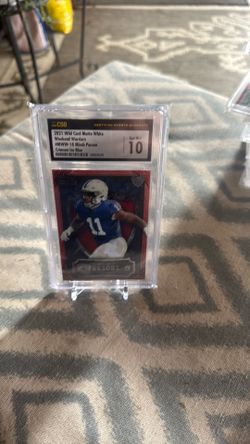 2021 WildCard Micah Parsons WEEKEND WARRIOR PURPLE SHIELD RC **RSA 10 Gem Mint**