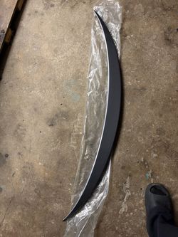 2015 - 2018 MERCEDES BENZ C250 C300 GRAY REAR SPOILER FACTORY OEM