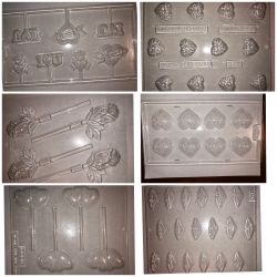 Valentine Day Chocolate Lollipop Molds