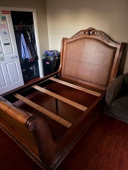 Bed frame set up