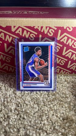 VJ Edgecombe Donruss Rated Rookie Card