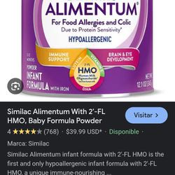 Vendo 7 Latas De Leche Similac Alimentun