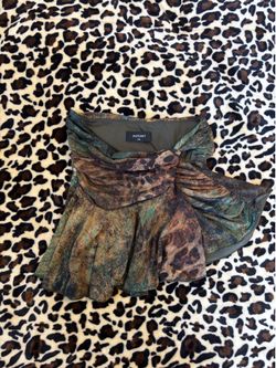 Outcast jerii thalassa mini skirt🖤💚
