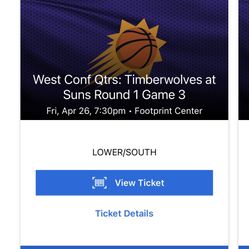 Suns vs Timberwolves NBA Playoffs Game 3 4/26