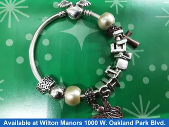 Bangle Bracelet - Silver 36.5 grams 7 inch