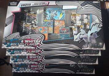 Pokémon Black Bolt & White Flare Heavy Hitters Box