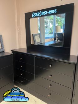 Eight drawer dresser with mirror cajonera Comoda nueva new tocador