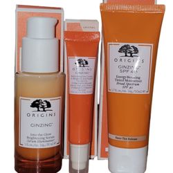 Origins Ginzing Moisturizer Eye Cream Brightening Serum 