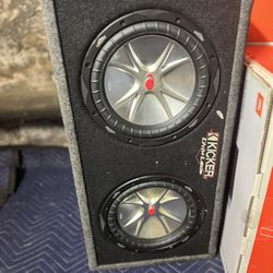 12’inch Kicker Speakers With Box 