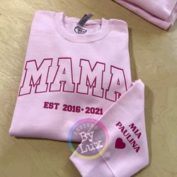 Mama Crewnecks, Mothers Day, Gifts, Custom Shirts