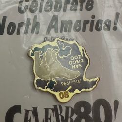 San Diego zoo celebr80 80th anniversary pins