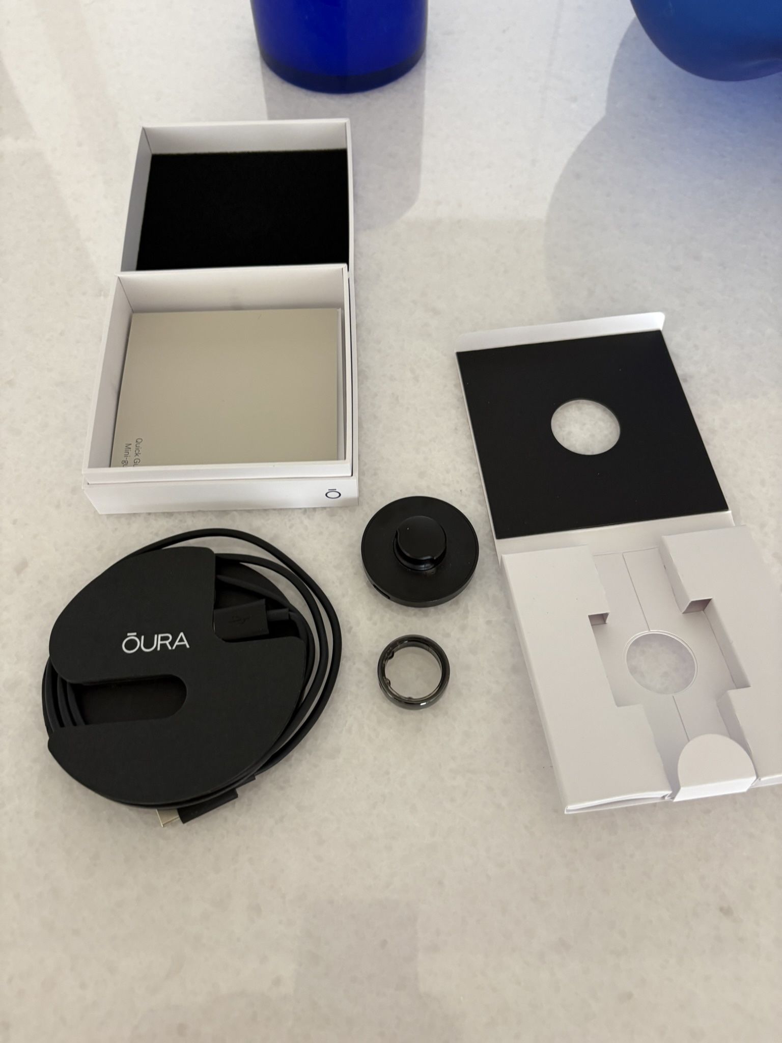 Oura Ring Black Size 12 Like New 