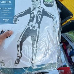 Halloween Costume: X-ray Skeleton