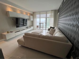 City Furniture Cream Sectional Sofa with Ottoman |$250  OBO
