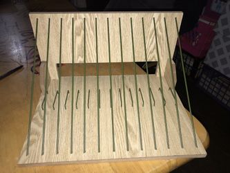Wood Tablet Storage