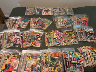 322 Comic Book Lot - Bronze/Copper Marvel/DC - Batman #251, Iron Fist #14, Spider-Man, X-Men
