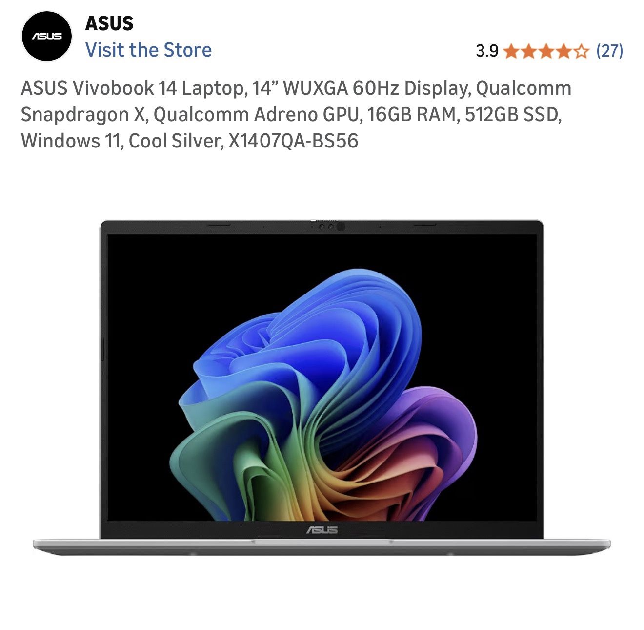 ASUS Vivobook 14 Laptop