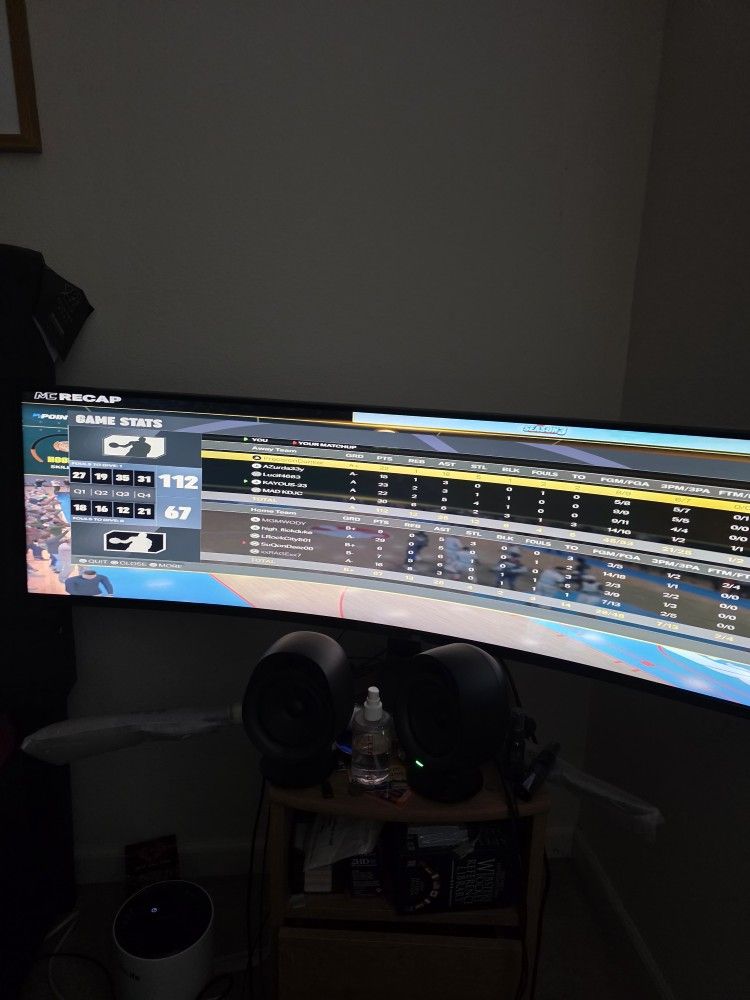 49 In Samsung Curved Monitor Only