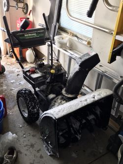 Yard machine snow blower