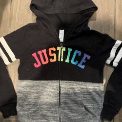 #girls #size 6/7 #justice Brand #sweater #hoodie 