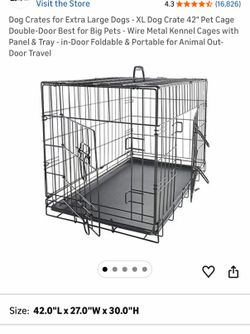 Extra large dog crate
